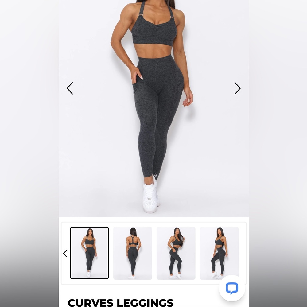 Bombshell sportswear curves leggings